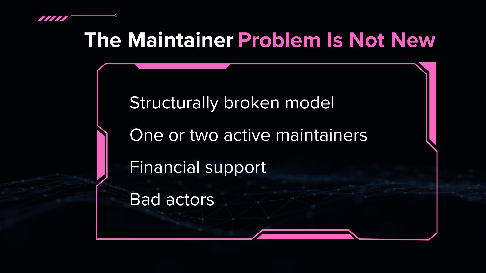 maintainers slide