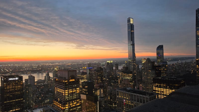 New York at Dusk